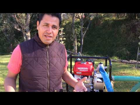 Motobomba Honda WL20XM para riego y traslado de agua. – YouT