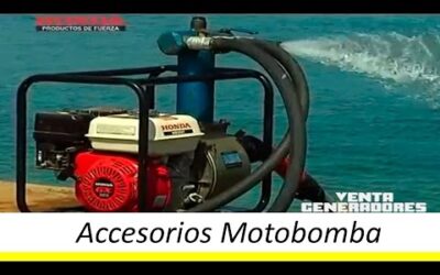 Motobomba (tutorial) Accesorios, Funcionamiento y Caracterís