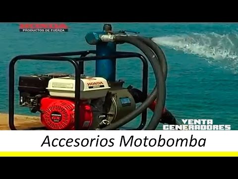 Motobomba (tutorial) Accesorios, Funcionamiento y Caracterís